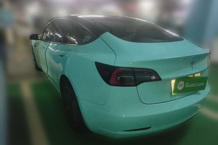 Used Tesla Model 3 2022 Rear-Wheel-Drive Version Rear Left 45 Deg