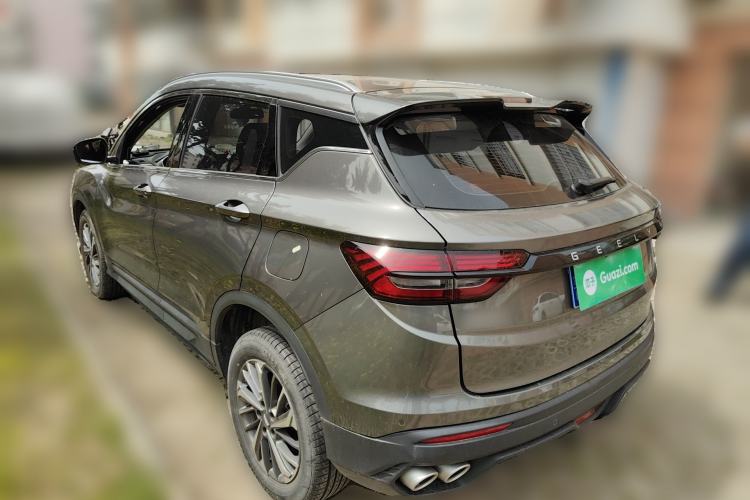 Used Geely Auto Coolray 2021 1.4T Manual Gold Edition Rear Left 45 Deg