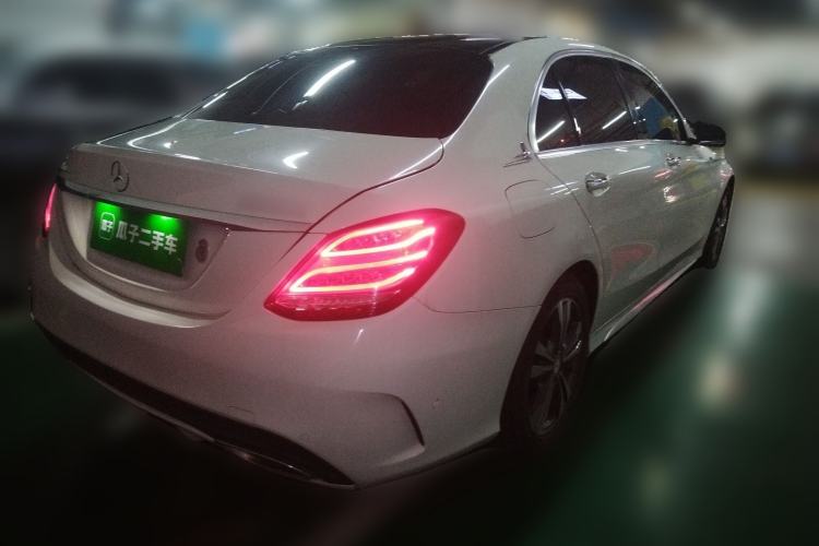 Used Mercedes-Benz C-Class 2016 C 200 L Sport Edition Rear Right 45 Deg