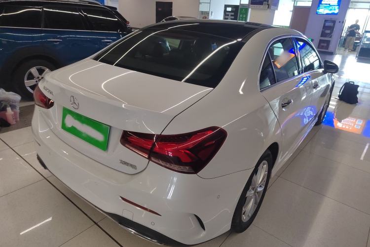 Used Mercedes-Benz A-Class 2019 Restyled A 200 L Sport Sedan Rear Right 45 Deg