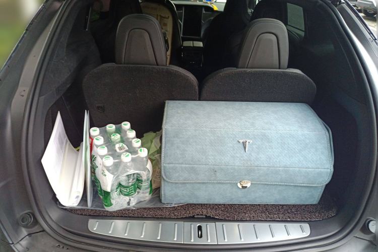 Used Tesla Model X 2017 X 100D Long Range Edition Trunk