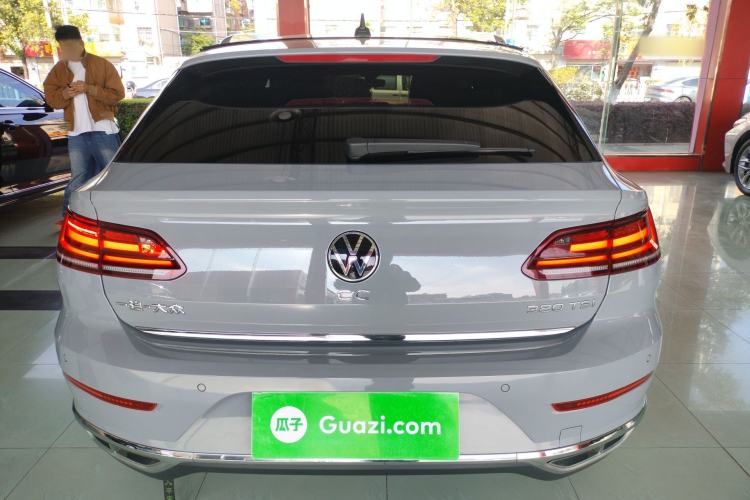 Used Volkswagen FAW-Volkswagen CC 2021 Estate Car 380TSI Vizion Edition Rear