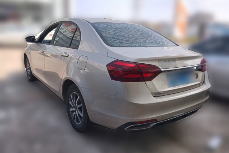 Used Geely Auto Emgrand 2019 Leading Edition 1.5L CVT Luxury Model China VI Standard Rear Left 45 Deg
