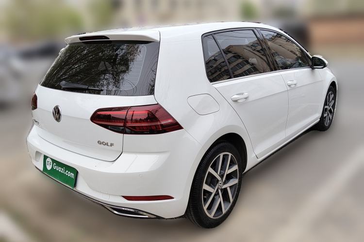 Used Volkswagen Golf 2019 280TSI DSG Luxury Version China VI Standard Rear Right 45 Deg