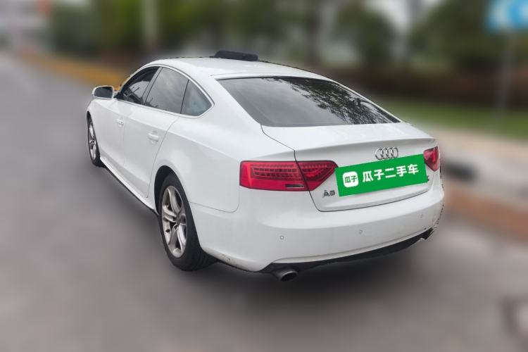 Used Audi A5 2012 2.0TFSI Sportback Rear Left 45 Deg