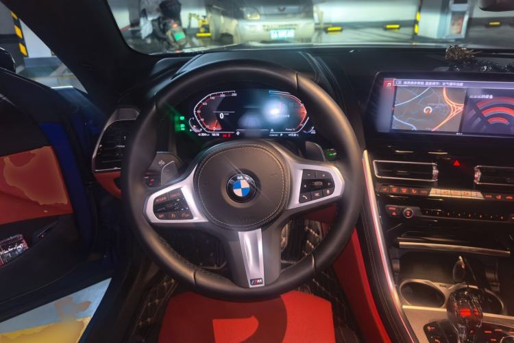 Used BMW 8 Series 2022 840i Four-Door Coupe M Sport Package Steering Wheel
