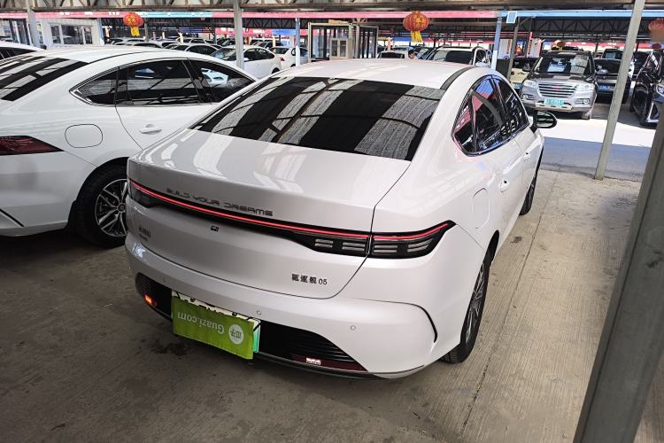 Used BYD Destroyer 05 2024 HONOR Edition DM-i 55KM Luxury Model Rear Right 45 Deg