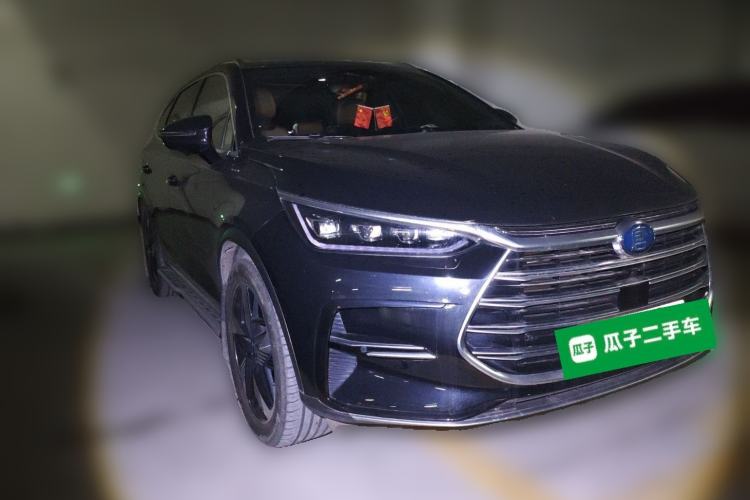 Used BYD Tang New Energy 2023 DM-i Champion Edition 112KM Prestige Model Front Right 45 Deg