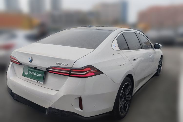 Used BMW 5 Series 2025 530Li Leading Model M Sport Package Rear Right 45 Deg