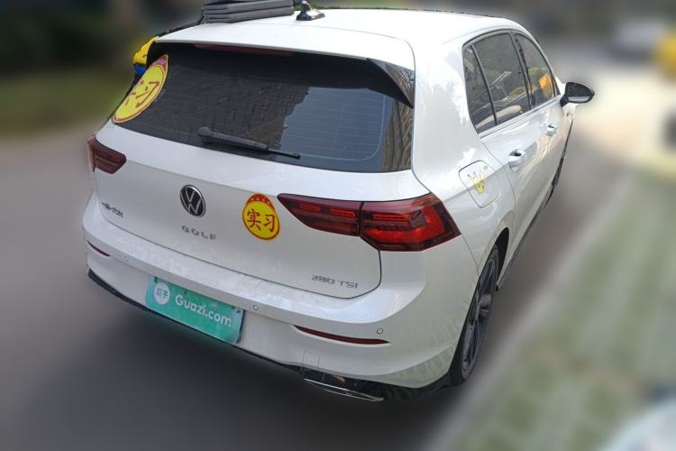 Used Volkswagen Golf 2023 280TSI DSG R-Line Lite Rear Right 45 Deg