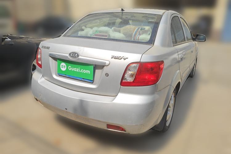 Used Kia Rio 2007 1.6L MT GLS Rear Right 45 Deg