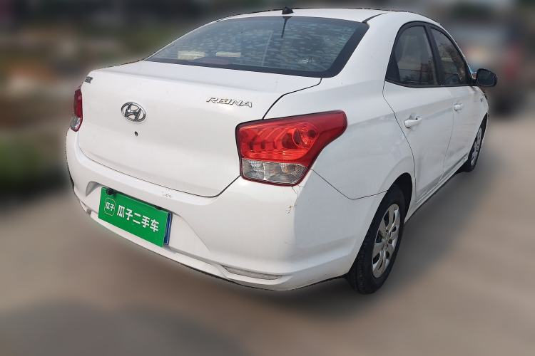 Used Hyundai Verna (older generation) 2017 1.4L Manual Refreshed Version China V Standard Rear Right 45 Deg