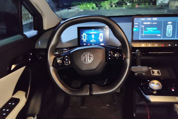 Used MG 4 EV 2023 415 km Range Sea-Faring Champion Edition Steering Wheel