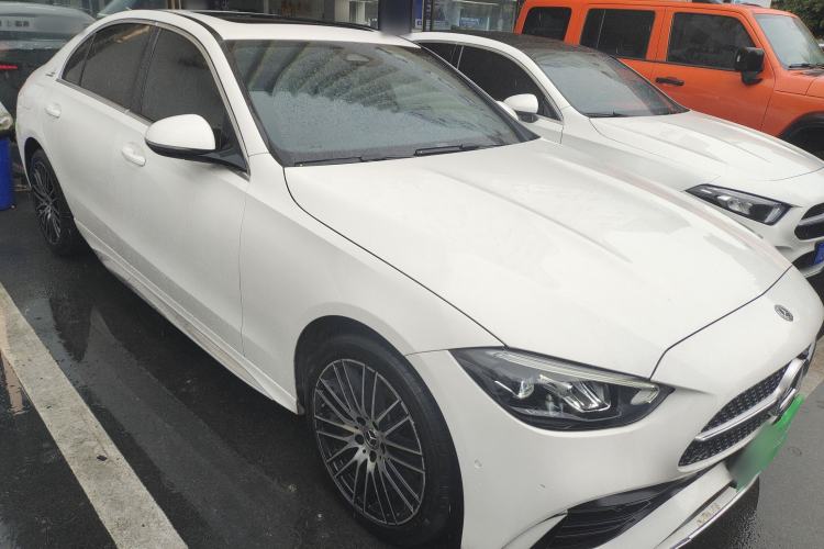 Used Mercedes-Benz C-Class 2023 C 200 L Sport Edition Front Right 45 Deg