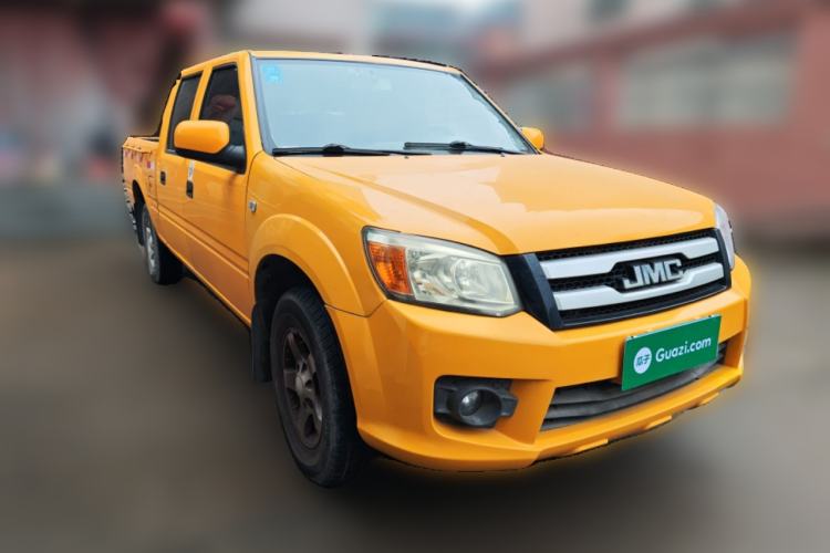 Used JMC Baodian 2018 2.9T New Value-Packed Two-Wheel-Drive Diesel Comfort Version with Extended Cargo Bed – JX4D30B5L Front Right 45 Deg