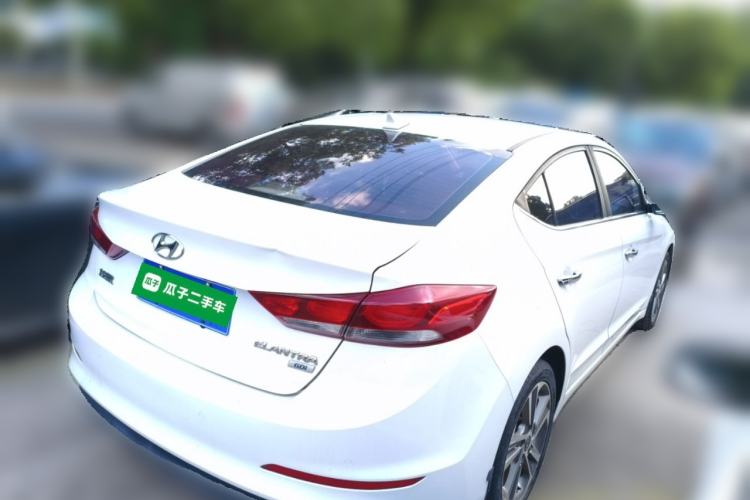 Used Hyundai Elantra (6th Generation / Lingdong) 2016 1.6L Automatic ZhiXuan – Elite Version Rear Right 45 Deg