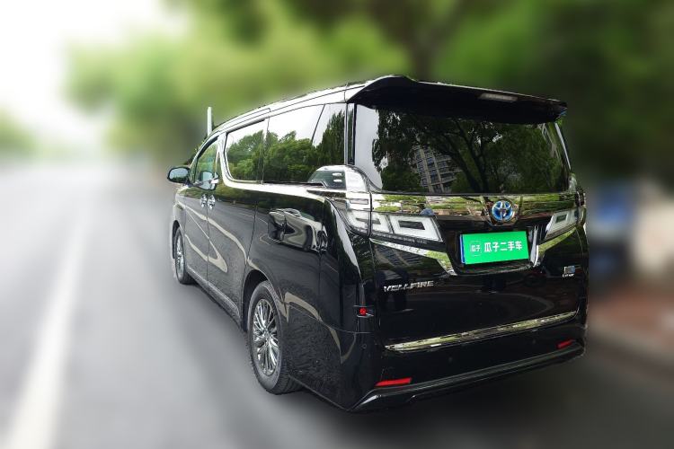 Used Toyota Vellfire 2020 Dual-Engine 2.5L HV Luxury Edition Rear Left 45 Deg