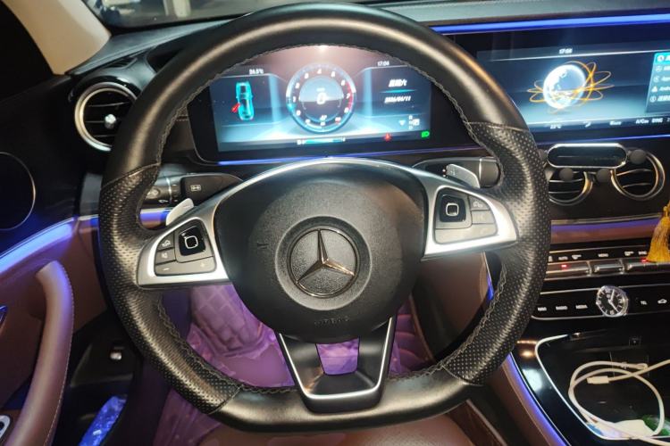 Used Mercedes-Benz E-Class 2016 E 300 L Sporty and Stylish Model Steering Wheel