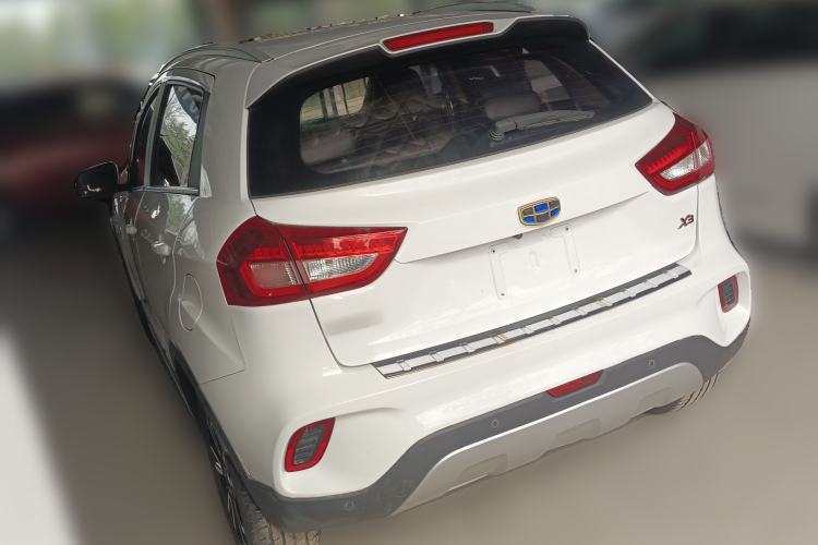 Used Geely Auto Vision X3 2017 1.5L Automatic Luxury Model Rear Left 45 Deg