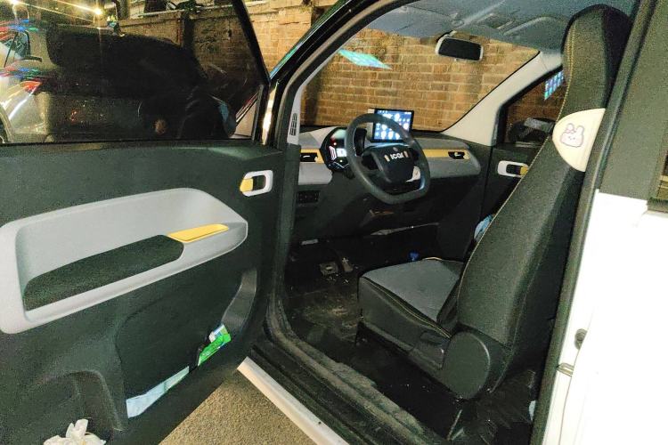 Used Chery New Energy QQ Ice Cream 2023 170km Milkshake – Lithium Iron Phosphate Driver Seat