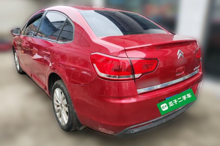 Used Citroen C-Quatre 2013 Sedan 1.6L Automatic Prestige Model Rear Left 45 Deg