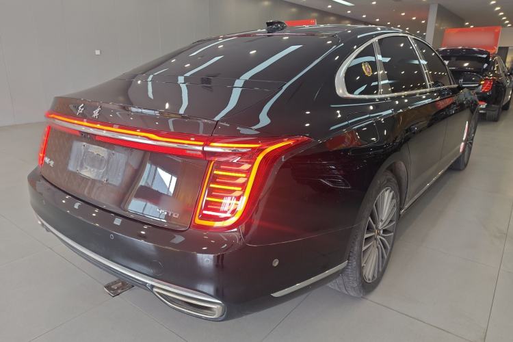 Used Hongqi H9 2022 2.0T Smart Connect Flagship Edition Rear Right 45 Deg