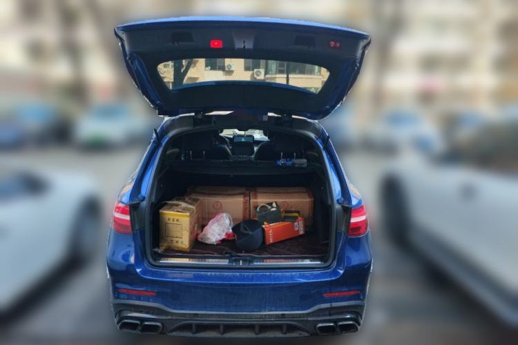 Used Mercedes-Benz GLC 2019 GLC 300 L 4MATIC Dynamic Model Trunk