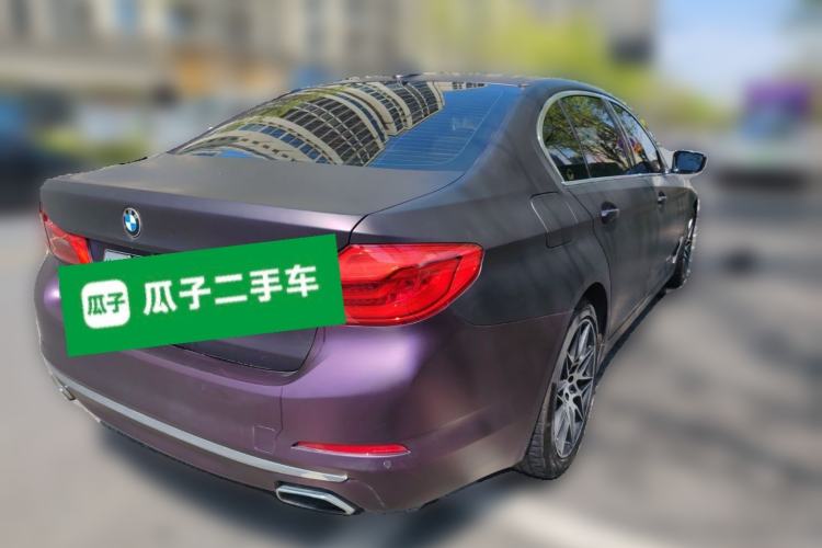 Used BMW 5 Series New Energy 2020 530Le Luxury Package Rear Right 45 Deg