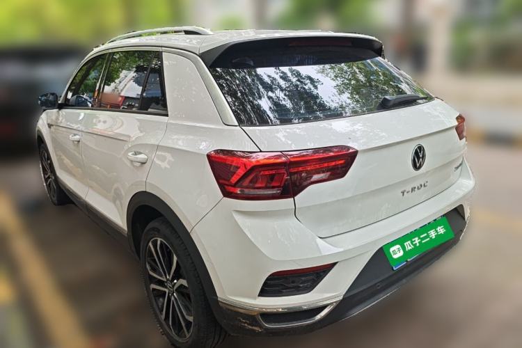 Used Volkswagen T-ROC 2022 280TSI DSG Two-Wheel Drive Comfort PLUS Rear Left 45 Deg