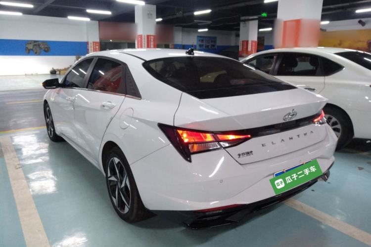 Used Hyundai Elantra 2021 1.5L CVT GLX Elite Edition Exterior 2