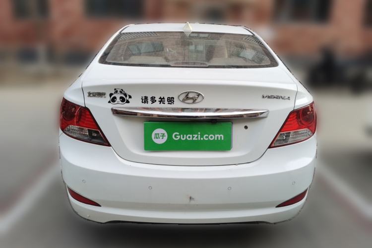 Used Hyundai Verna (older generation) 2010 Sedan 1.4L Automatic Comfort Model GS Rear