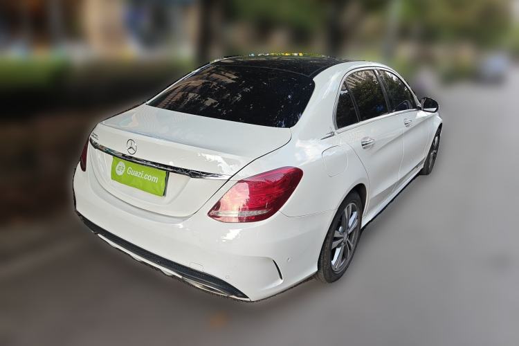 Used Mercedes-Benz C-Class 2016 C 200 L Sport Edition Rear Right 45 Deg