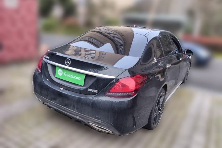 Used Mercedes-Benz C-Class 2021 C 260 L Sport Edition Star Collection Rear Right 45 Deg