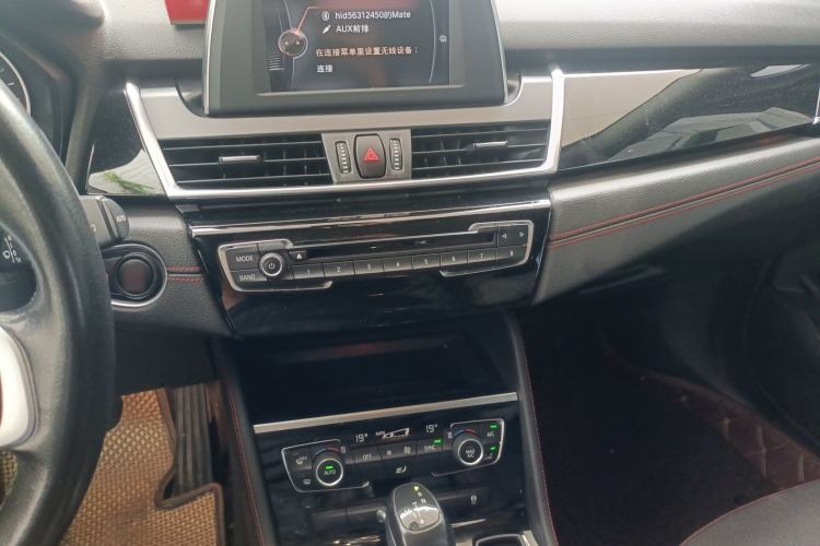 Used BMW 2 Series Gran Tourer 2015 218i Sports Design Package Audio And AC Panel