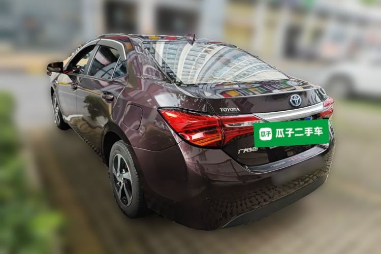 Used Toyota Levin 2017 Revised Dual-Engine 1.8H GS E-CVT Elite Sunroof Version China V Standard Rear Left 45 Deg