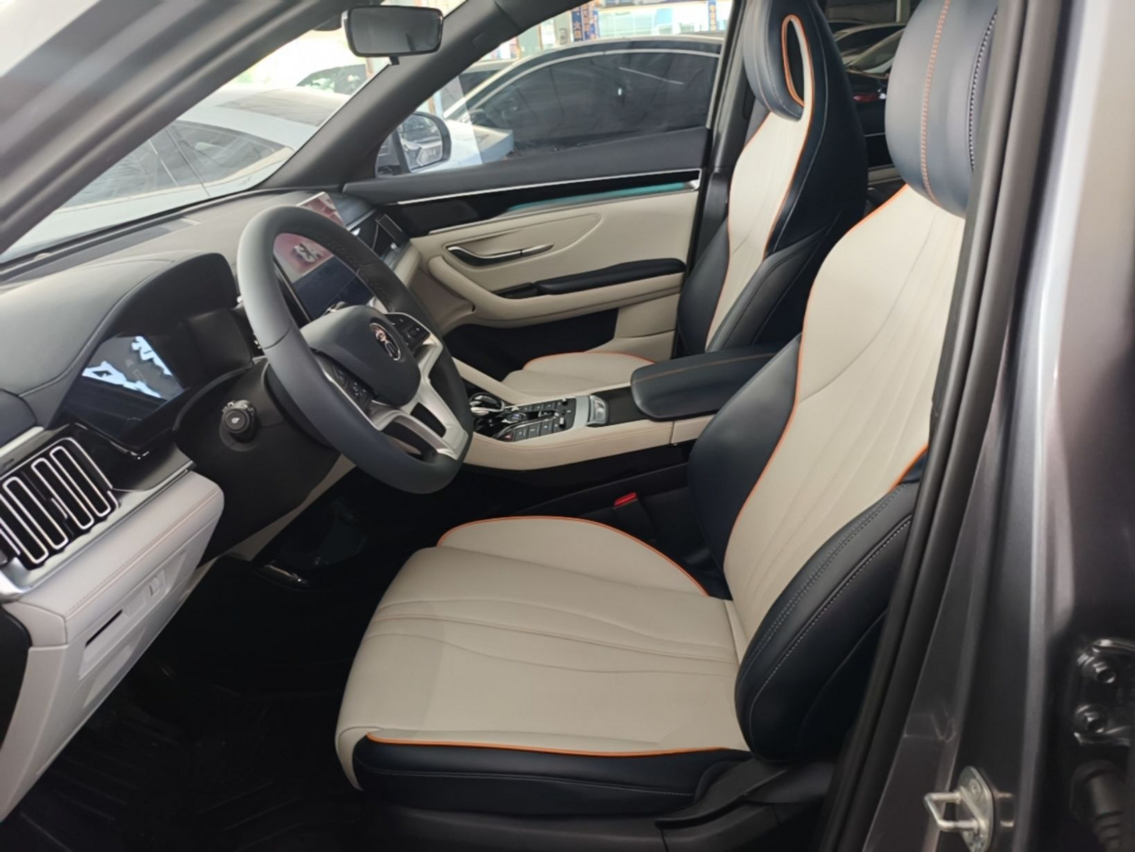 Avant de la voiture