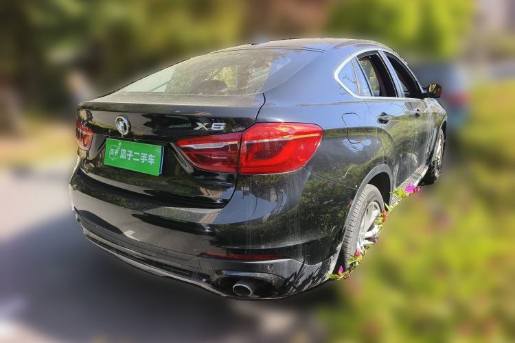 Used BMW X6 2016 xDrive35i Base Model Middle East Rear Right 45 Deg