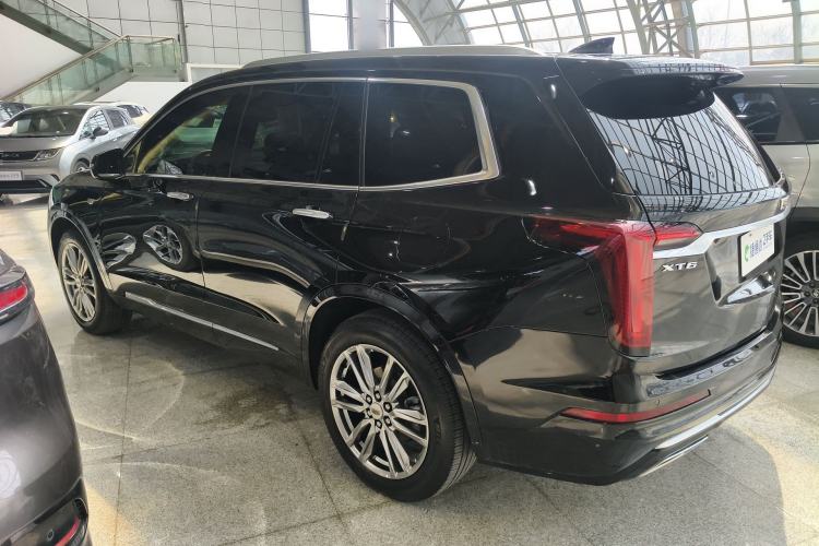 Used Cadillac XT6 2022 2.0T Six-Seater Two-Wheel-Drive Luxury Version Rear Left 45 Deg