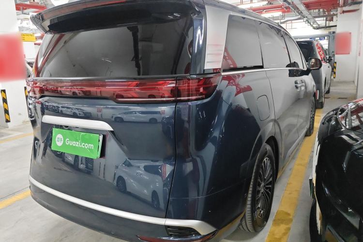 Used Denza D9 2022 DM-i 970 Four-Wheel Drive Flagship Model Rear Right 45 Deg