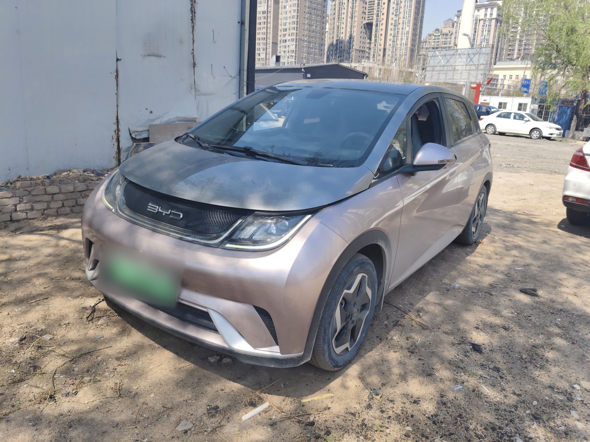 Parte inferior delantera