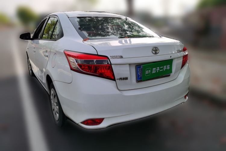Used Toyota Vios 2016 1.5L Automatic ZhiZhen Xingyao Edition Rear Left 45 Deg