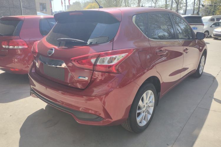 Used Nissan Tiida 2016 1.6L CVT Cool Dynamic Edition Rear Right 45 Deg