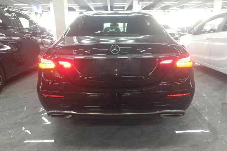 Used Mercedes-Benz E-Class New Energy 2022 Facelift E 350 e L Plug-in Hybrid Sedan Rear