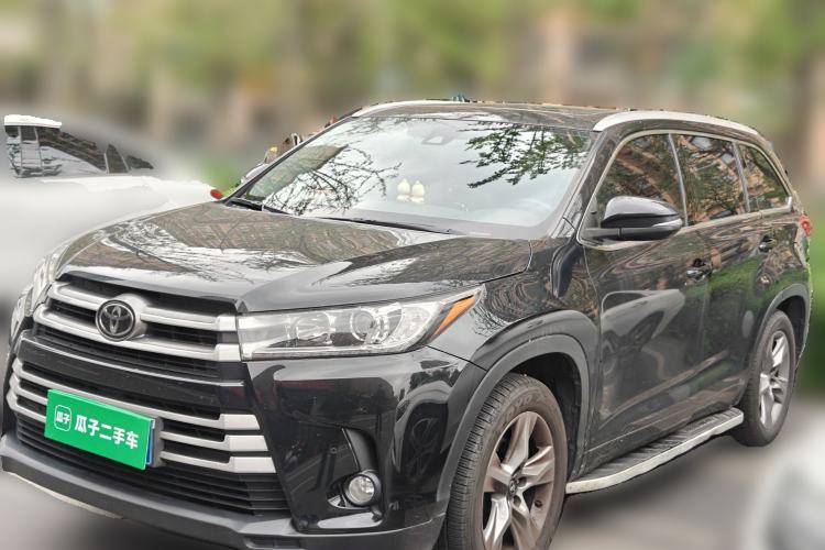 Used Toyota Highlander 2018 2.0T Four-Wheel Drive Luxury Version 7 Seats China VI Standard
