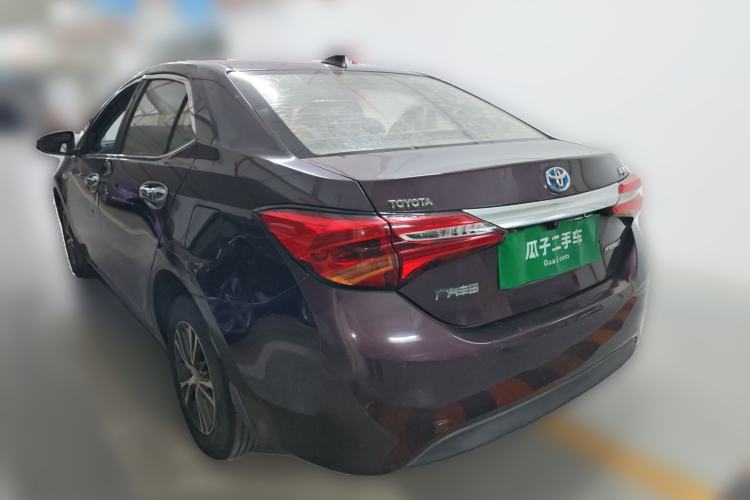 Used Toyota Levin 2016 Dual-Engine 1.8H GS E-CVT Elite Model with Sunroof Rear Left 45 Deg