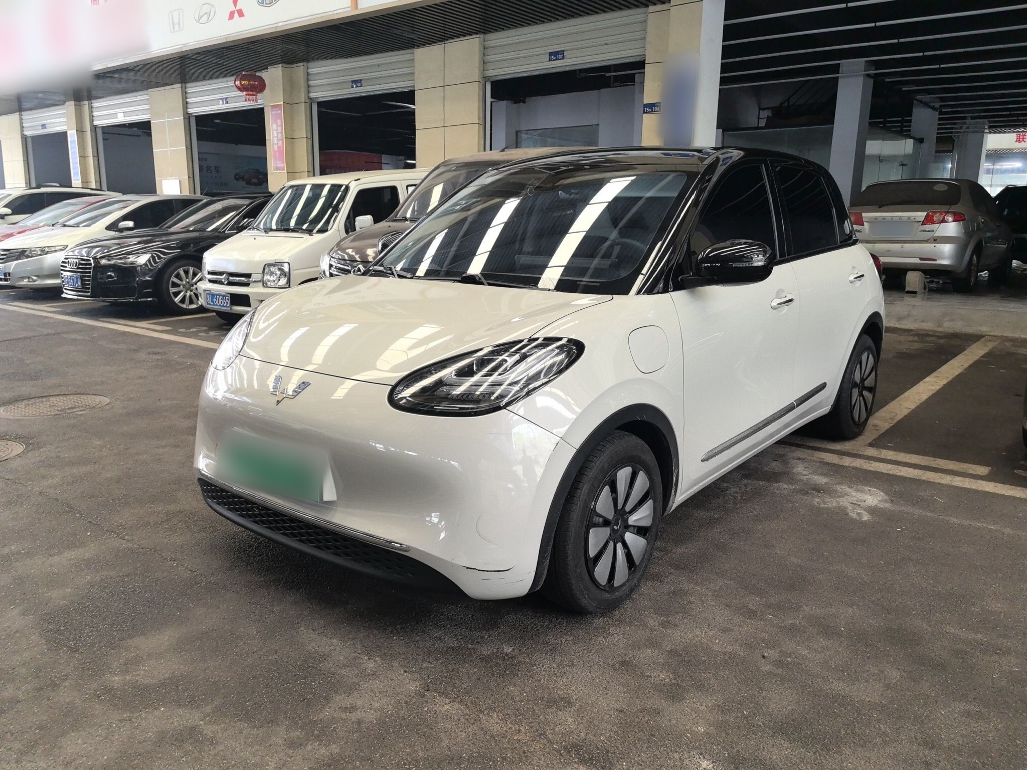 Parte inferior delantera