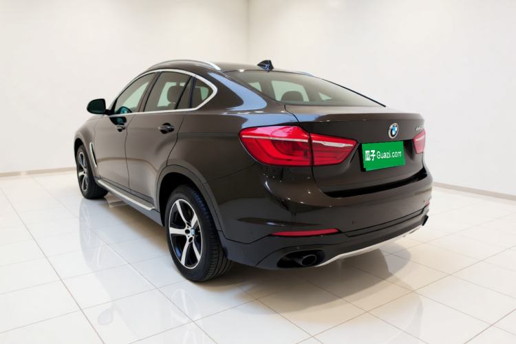 Used BMW X6 2015 xDrive35i Luxury Edition Rear Left 45 Deg