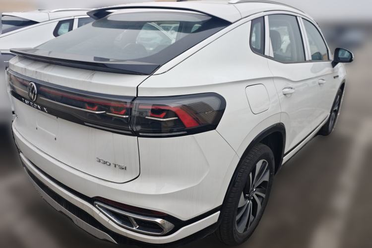 Used Volkswagen Tayron X 2024 330TSI Two-Wheel-Drive Prestige High-Energy Edition Rear Right 45 Deg