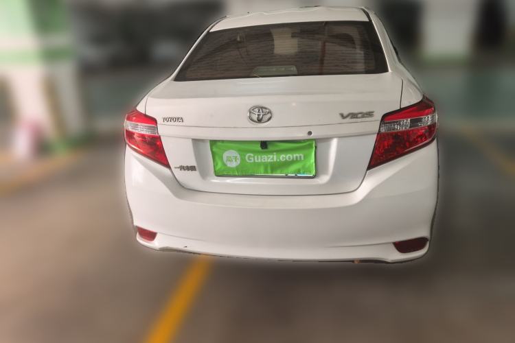 Used Toyota Vios 2014 1.3L Automatic Standard Edition Rear