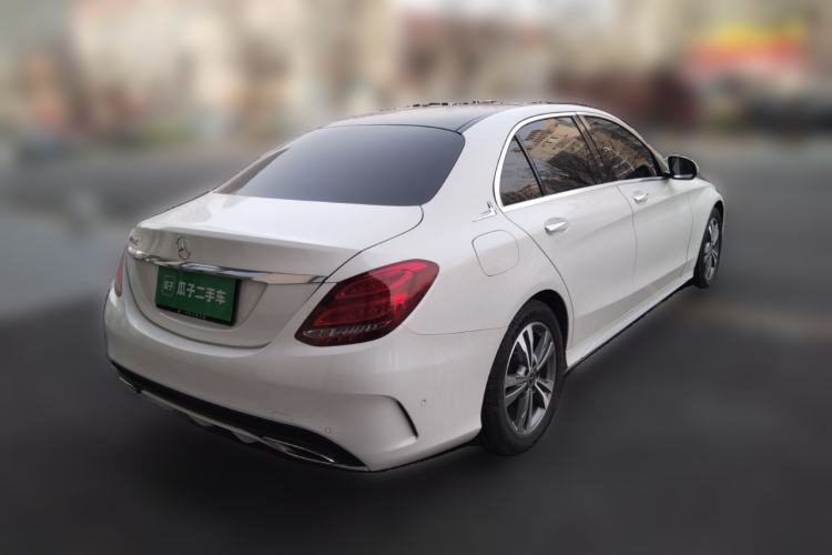 Used Mercedes-Benz C-Class 2018 C 200 L Sport Edition Rear Right 45 Deg